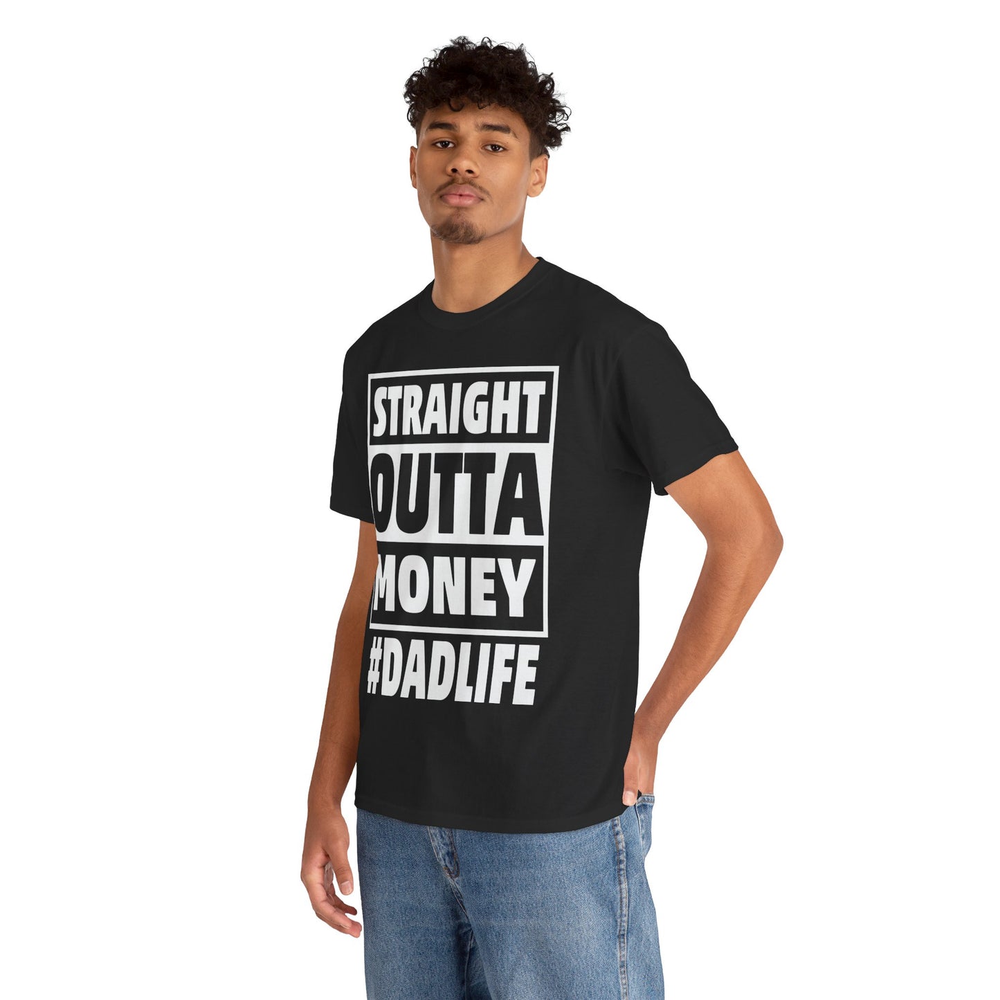 Straight Outta Money - Unisex Heavy Cotton Tee