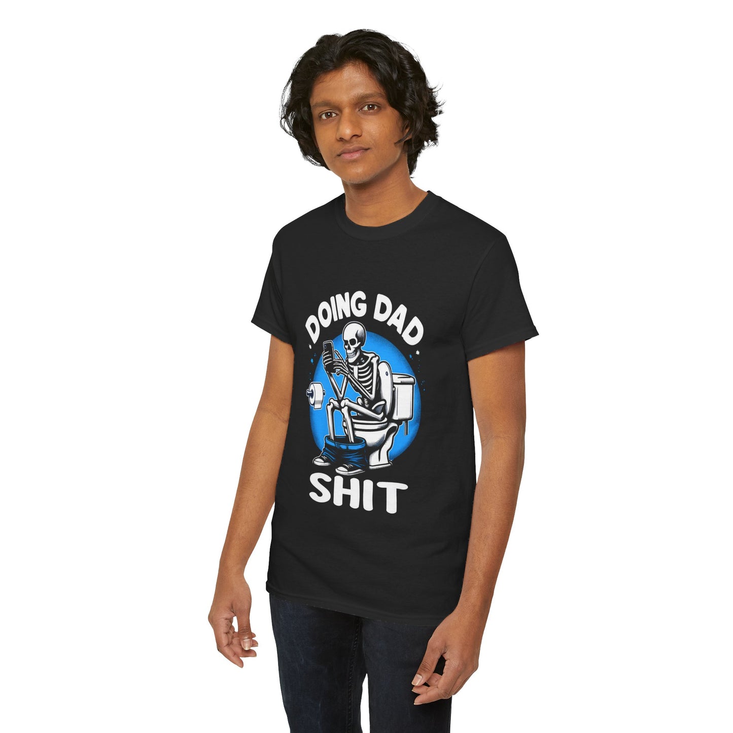 Doing Dad Shit - Unisex Heavy Cotton Tee