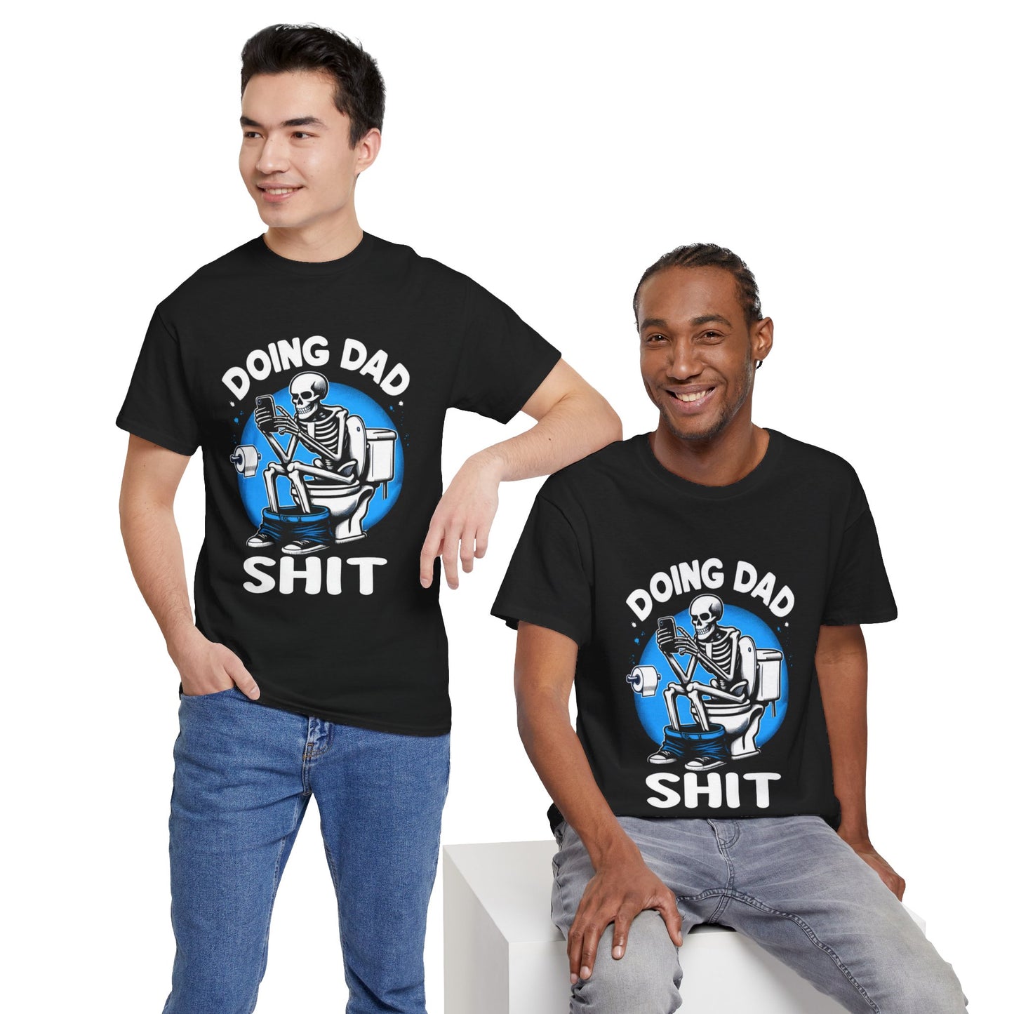 Doing Dad Shit - Unisex Heavy Cotton Tee
