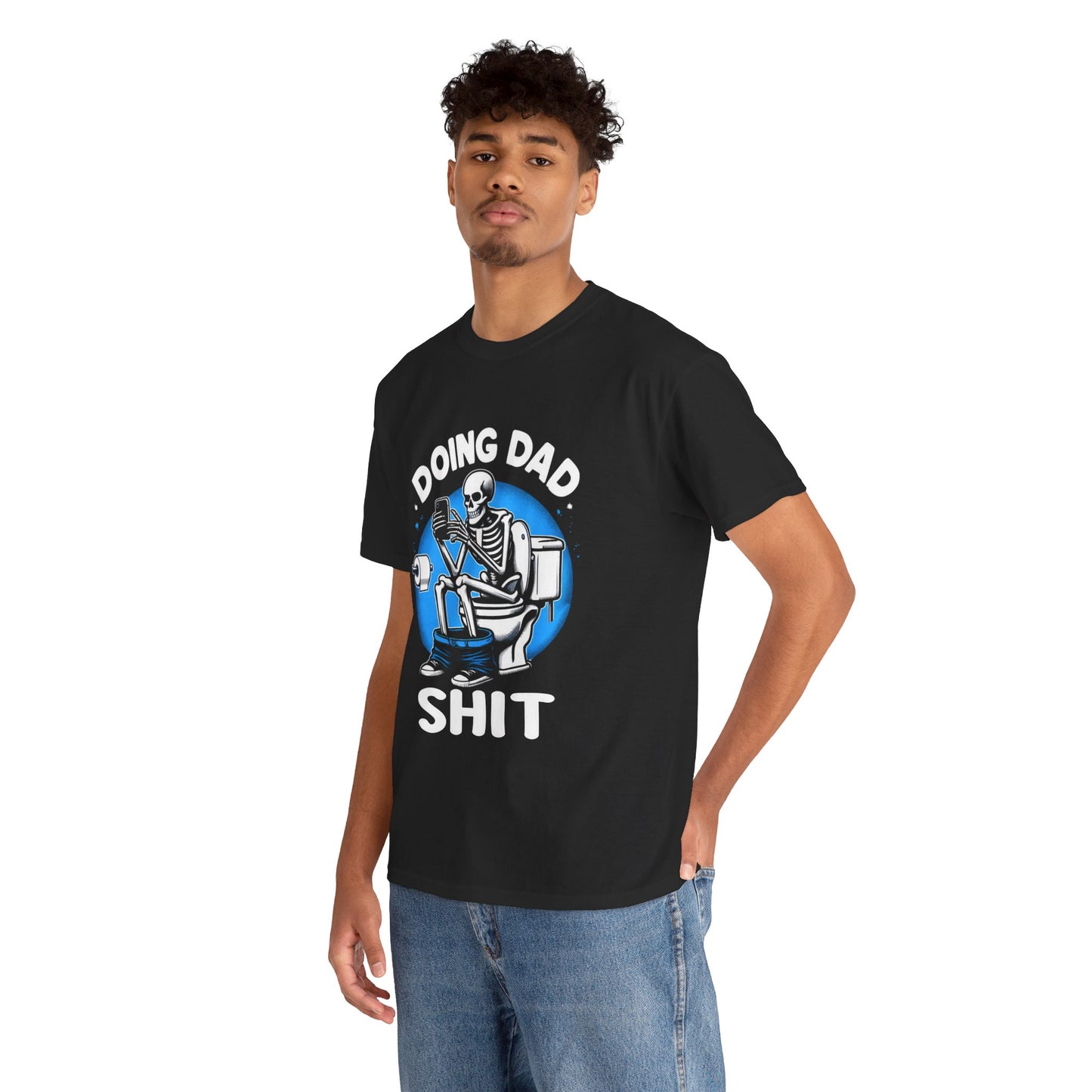 Doing Dad Shit - Unisex Heavy Cotton Tee