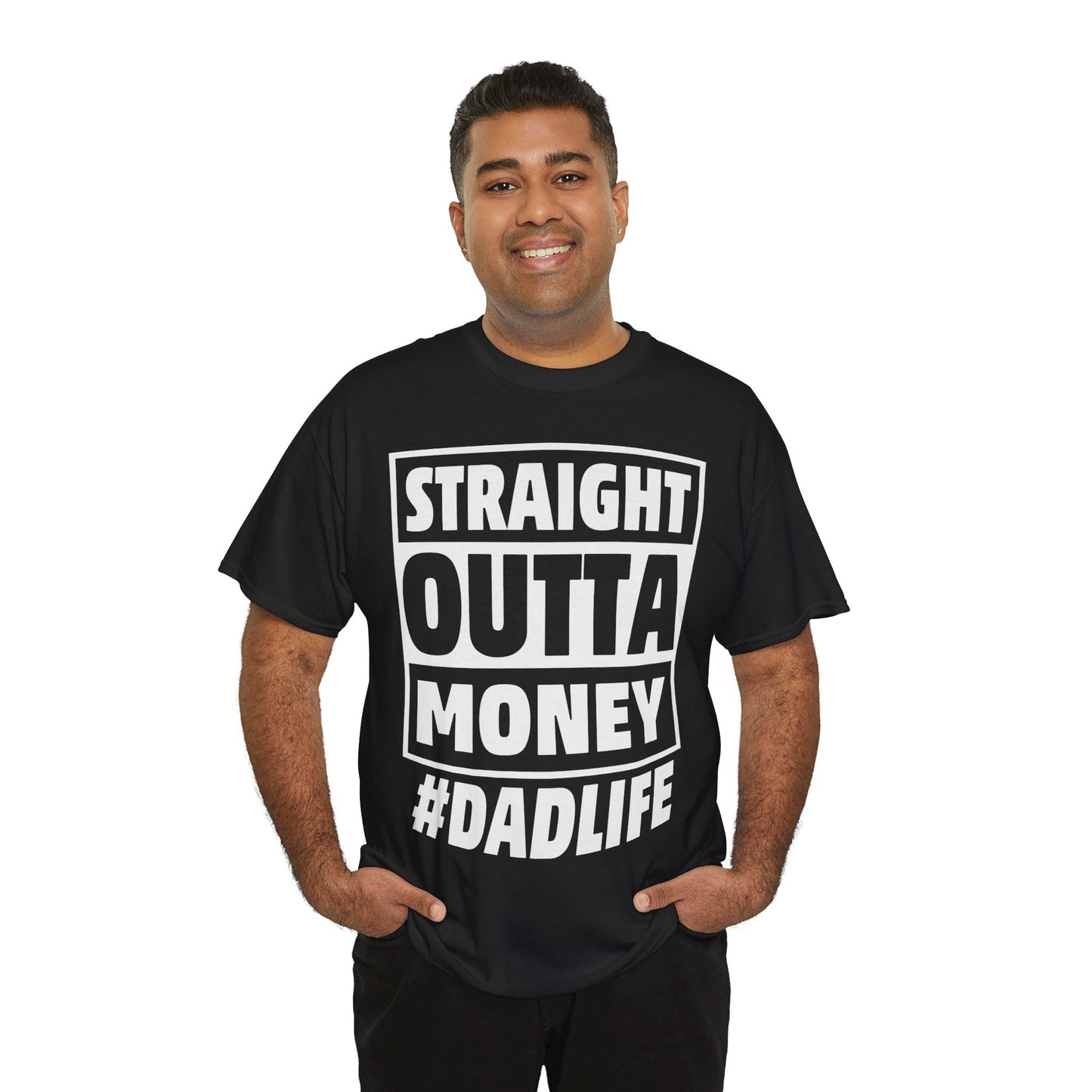 Straight Outta Money - Unisex Heavy Cotton Tee