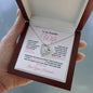 To My Beautiful Wife - Forever Love Necklace