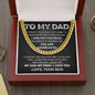 Dad - You Are Appreciated - Cuban Link Chain From Son