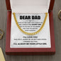 Dad - The Best Man - Cuban Link Chain From Little Girl