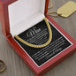 To My Man - So In Love - Cuban Link Chain