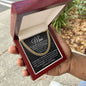 To My Man - So In Love - Cuban Link Chain