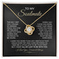 To My Soulmate - Love Knot Necklace