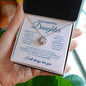 To My Beautiful Daughter - Love Knot Necklace