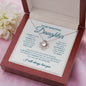 To My Beautiful Daughter - Love Knot Necklace