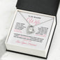 To My Beautiful Wife - Forever Love Necklace