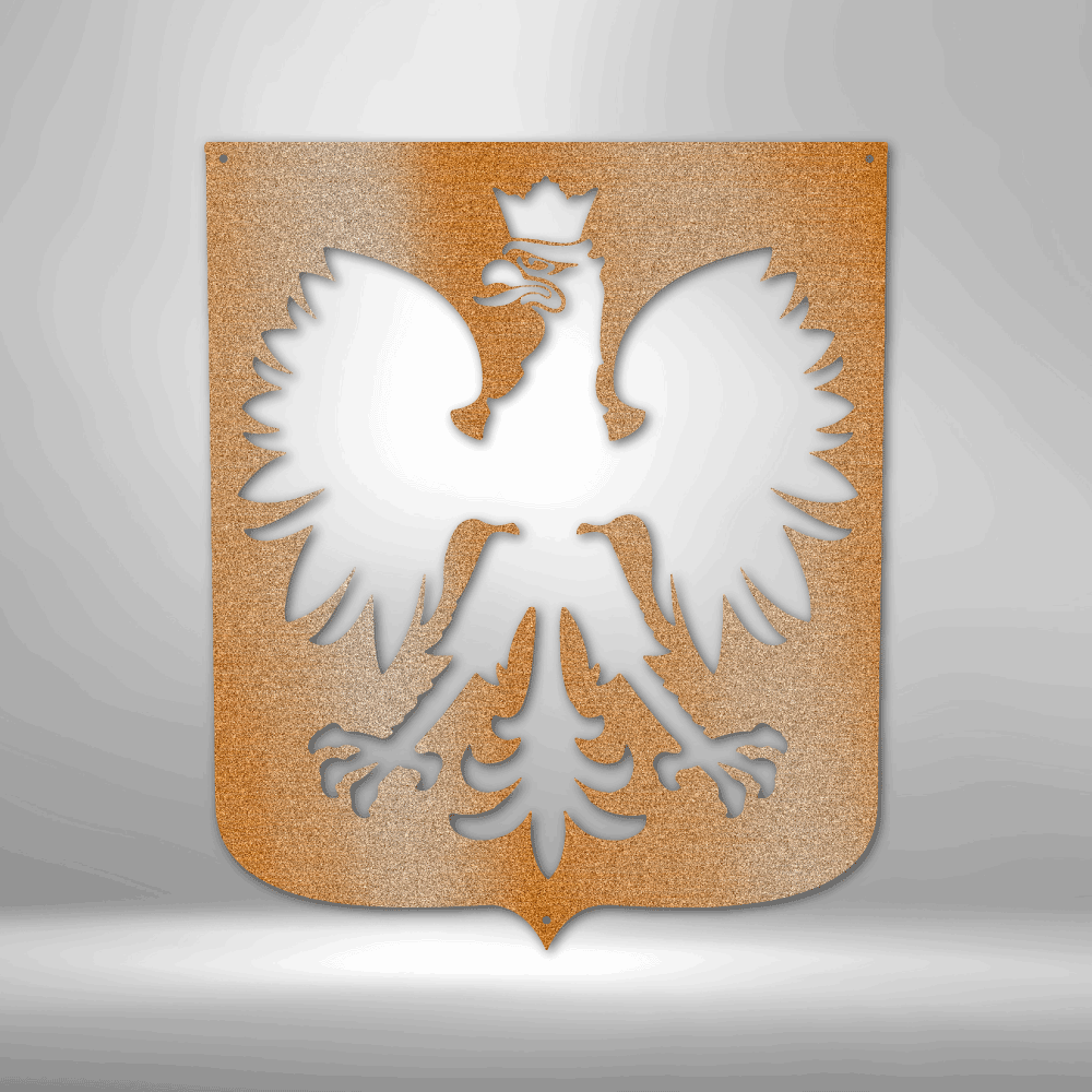 Polish Eagle - Steel Sign, House Decor, Wall Art, Metal Signs, Metal Decorative Sign, Metal Monogram, Dining Room Wall Decor