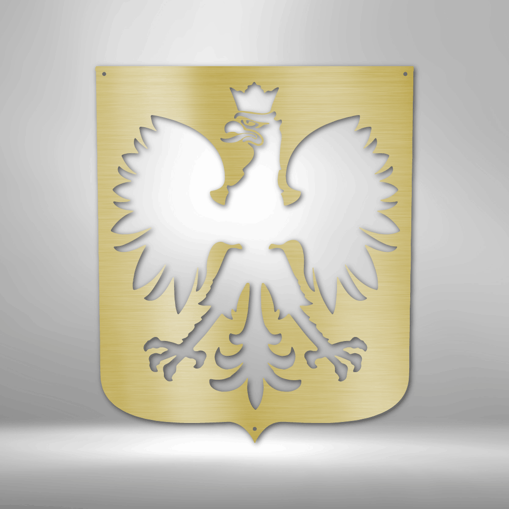 Polish Eagle - Steel Sign, House Decor, Wall Art, Metal Signs, Metal Decorative Sign, Metal Monogram, Dining Room Wall Decor