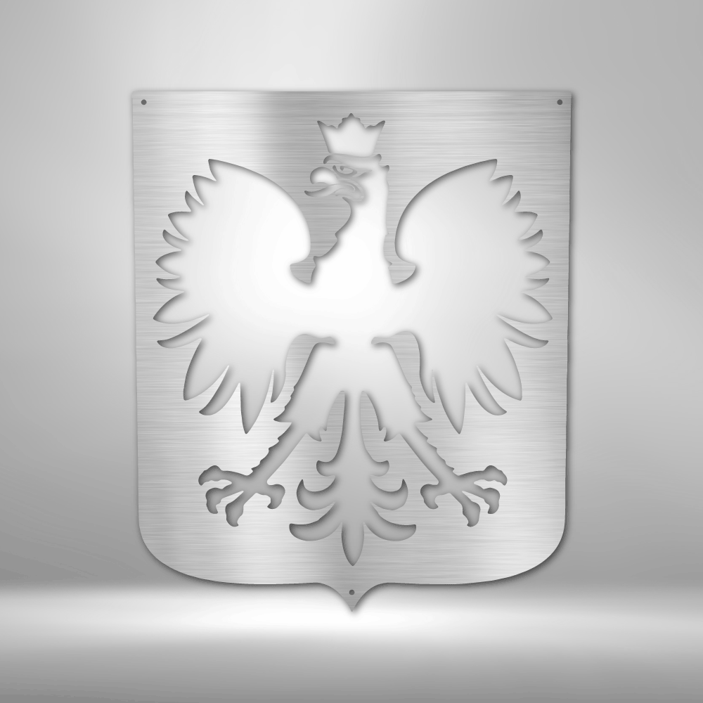 Polish Eagle - Steel Sign, House Decor, Wall Art, Metal Signs, Metal Decorative Sign, Metal Monogram, Dining Room Wall Decor