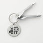 Screwdriver Keychain - Mr Fix It - Personalized Tools Gift