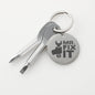 Screwdriver Keychain - Mr Fix It - Personalized Tools Gift