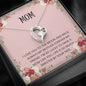 Mom - Forever my Friend Forever Love Necklace - Mothers Day Gift, Mothers Day Card, Child Mother, Grandmother and Daughter, Happy Mothers Day, Necklace, Mother of the Bride