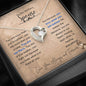 Military Wife Forever Love Necklace, Army Wife, Military Wife Gift, Necklace For Military Wife, Military Spouse Gift, Mother's Day Gift, Deployment Gift, Military Gift Ideas