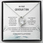Graduate - Take Pride Forever Love Necklace, Graduation, Graduation Gift, Graduation Card, Gift Ideas, Graduation Present, Senior Graduate, Graduation Jewelry, Graduate 2021