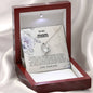 Mom - You Are Appreciated Forever Love Necklace, Mothers Day Card, Mother's Day Gift, Gift for Her, To My Mom, Son, Mom Jewelry, Son Gift to Mom, Gift for Mom from Son