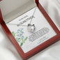 Godmother Gift - Forever Love Necklace for Godmother, Mother's Day Gift, Best Godmother Present, Wedding Thank You Card For Godmother, Proposal, Fairy, Birthday Gift