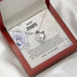 Mom - You Are Appreciated Forever Love Necklace, Mothers Day Card, Mother's Day Gift, Gift for Her, To My Mom, Son, Mom Jewelry, Son Gift to Mom, Gift for Mom from Son