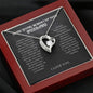 Husband Memorial Forever Love Necklace, Widower Gift, Gift For Widow, Widower Card, Sympathy Card, Thinking Of You, Cardinal For Widow, Card For Friend, Lost Husband Card