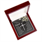 Soulmate - I Love You - Wife, Girlfriend, Anniversary, CZ Cross Necklace for Women, Female Gift