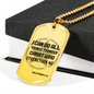 I Can Do All Things - Birthday, Christmas, Dog Tag Military Chain Gift for Men, Males