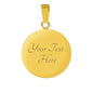 To My Mom - Adjustable Customizable Graphic Circle Bangle