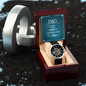 Dad - Son's First Hero, Daughter's First Love - Birthday, Father's Day, Openwork Watch Gift for Men, Males