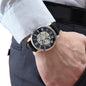 Dad - Son's First Hero, Daughter's First Love - Birthday, Father's Day, Openwork Watch Gift for Men, Males