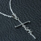 Daughter - Trust In the Lord - Birthday, Graduation, Faith Cross Necklace for Women, Female Gift