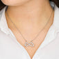 Future Wife - Best Thing - Infinity Heart Necklace - Gift For Future Wife, Wife To Be, Engagement, Girlfriend, Fiancé, Necklace, Gift, Engaged, Jewelry, My Future Wife