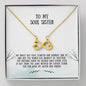 Soul Sister Infinity Heart Necklace - Unbiological Sister, Soul Sister, Best Friend Gift, Bonus Sister, Bestie Friend Jewelry