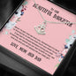 To Our Daughter - Never Forget - Anchor Necklace