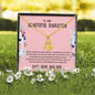 To Our Daughter - Never Forget - Anchor Necklace