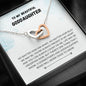 Goddaughter Gifts From Godmother- Goddaughter Baptism, Goddaughter Interlocking Hearts Necklace, First Communion, Girl Birthday, Christening, Confirmation Gifts For Girls