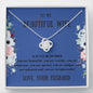 To My Wife - Always Remember - Love Knot Necklace