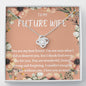 To My Future Wife - You Are My Bestfriend - Love Knot Necklace