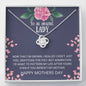 Mother - Admiration Love Knot Necklace, Mothers Day Gift, Gift, Mothers Day Card, Child Mother Gift, Happy Mothers Day, Jewelry, Mom Gift, Mother's Daughter Gift