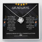 Graduate 2021 - Skies The Limit Love Knot Necklace, Graduation, Graduation Gift, Graduation Card, Gift Ideas, Graduation Present, Senior Graduate, Graduation Jewelry