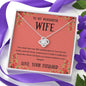 To My Wife - You Came Into My Life - Love Knot Necklace