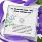 Confirmation - Spiritual Journey Love Knot Necklace Confirmation Card, Gifts, Baptism Gift, Presents, Jewelry, Boy Confirmation, Girl Confirmation, Confirmation Party
