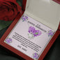 To My Granddaughter - The Most Beautiful Chapters - Love Knot Necklace, Gifts for Granddaughters, Granddaughter Necklace, For Granddaughters