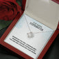 To My Step-Daughter - Love Knot Necklace, Bonus Daughter, Adopted Daughter, Daughter In Law Gift, Future Daughter, From Step Dad, From Step Mom