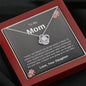 To My Mom - Never Giving Up - Love Knot Necklace