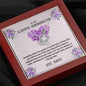 To My Granddaughter - The Most Beautiful Chapters - Love Knot Necklace, Gifts for Granddaughters, Granddaughter Necklace, For Granddaughters