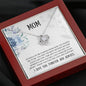 Mom - Best Mother - Love Knot Necklace, Mother's Day Gift, Mother Daughter Gift, Gift Idea for Mom, Birthday Gift, Mother Jewelry, Mothers Day Card, Mom Gift, Gift from Son