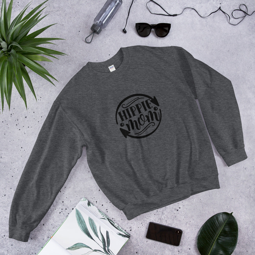 hippie mom - Unisex Sweatshirt