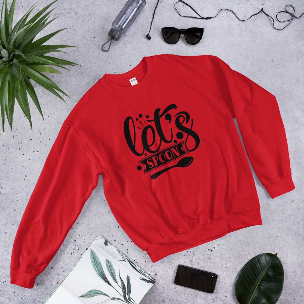 lets spoon - Unisex Sweatshirt
